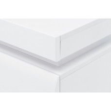 Kumode IRMA IM3, balts/balts glancēts/melns